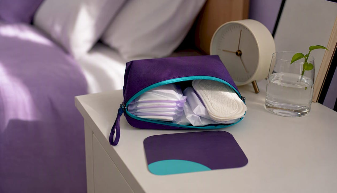 Compact self care pouch and hygiene supplies